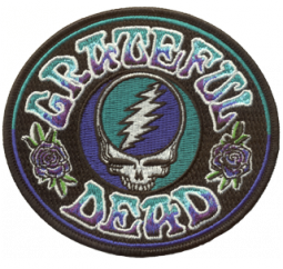 Batik SYF Grateful Dead Embroidered Iron-On Patch